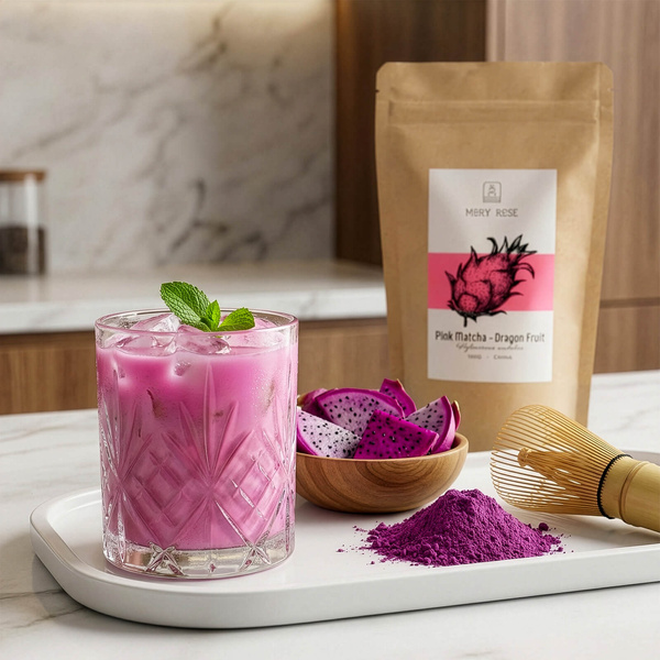 Mary Rose – Pink Matcha – Fruta‑dragão (em pó) 100 g