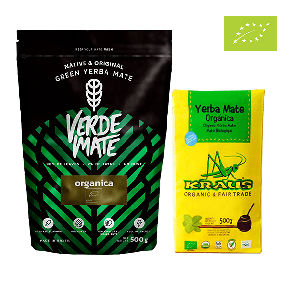 Verde Mate Green Organica 500g + Kraus Organica 500g