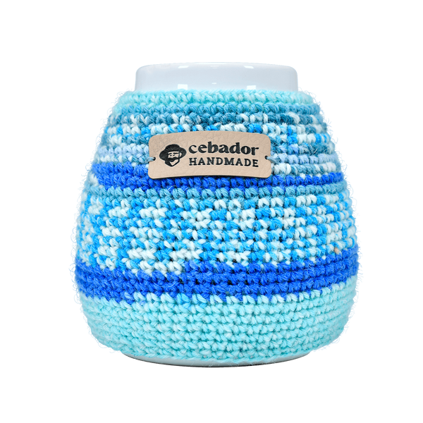 Aquecedor de cabaças artesanal Valéria numa cabaça