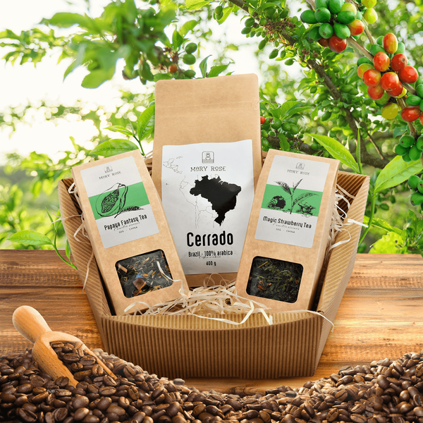 Conjunto de oferta de chá e café Mary Rose