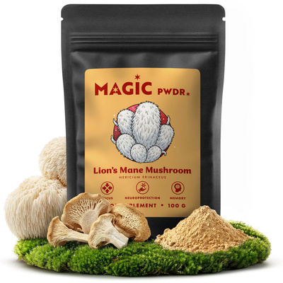 Magic Pwdr – Lion’s Mane – Juba de Leão 100 g