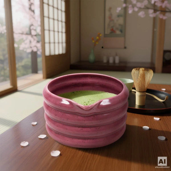 Conjunto de preparação de chá Matcha: matcha 100g + acessórios
