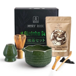 Kit presente para preparar White Matcha