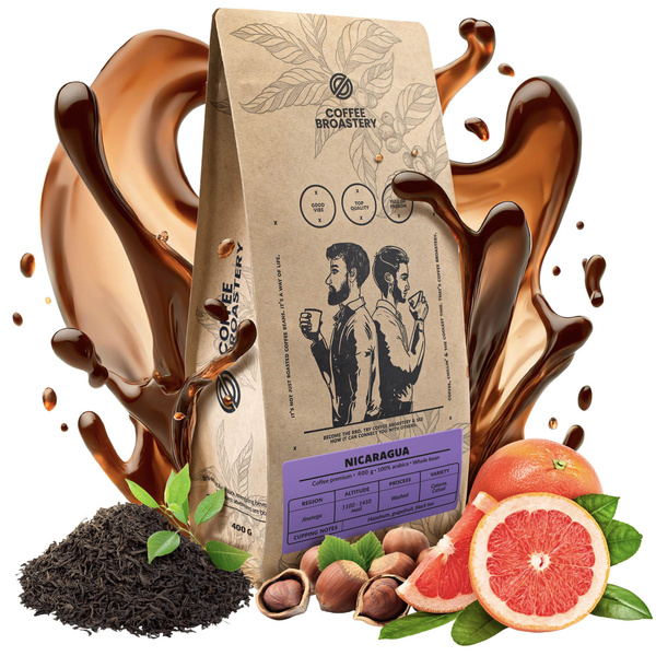 Bro Coffee Roastery - Café em grão inteiro Nicaragua Colibrí Azul Speciality 400g