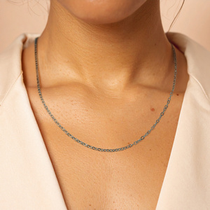 Corrente de aço inoxidável – prateada