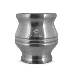 TermoColador – copo térmico para yerba mate – 190 ml (prateado)