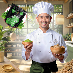 Nustino – Manteiga de amendoim em pó – Matcha (sem adição de açúcar) 400 g