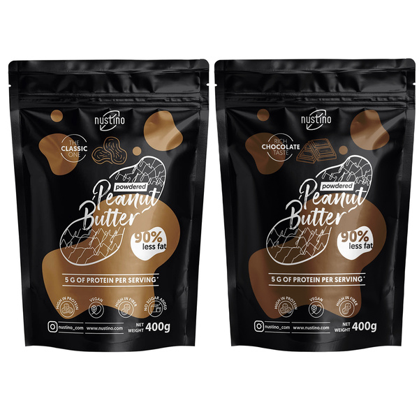 Nustino - Manteiga de Amendoim em Pó 2x400g