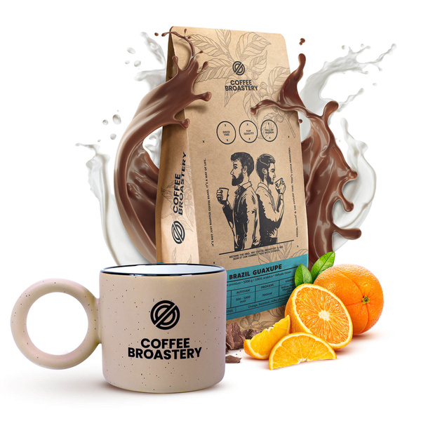 Conjunto Coffee Broastery: café Brazil Guaxupe + caneca