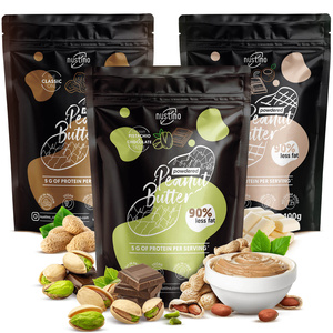 Conjunto de manteiga de amendoim em pó Nustino: sabores variados 3x400g