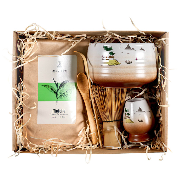 Conjunto de chá Matcha para oferta