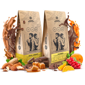 Conjuto de Bro Coffee Roastery Colombia Medellin + Brazil Cerrado 2x1kg (2kg)