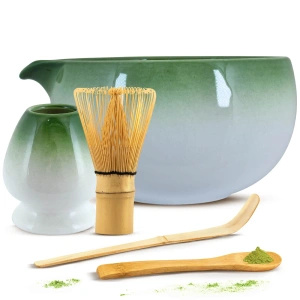 Conjunto de acessórios para preparação de chá Matcha