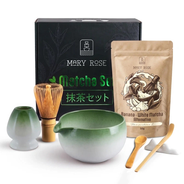 Kit presente para preparar White Matcha