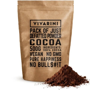 Vivarini – Cacau alcalinizado escuro (pó) 0,5 kg