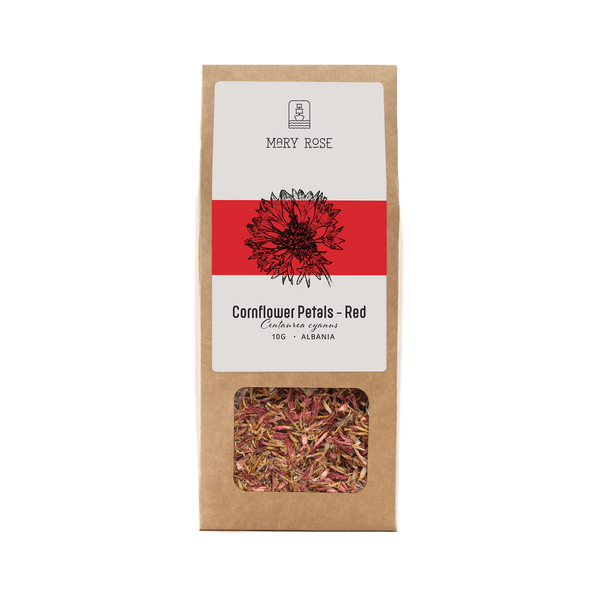 Mary Rose – Cornflower Petals (red) 10g