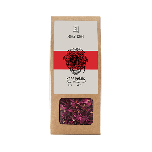 Mary Rose - Rosa Vermelha 20g - flor de rosa (pétalas)