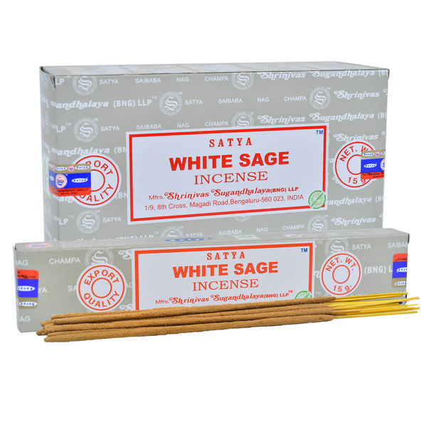 Paus de Incenso Satya – White Sage