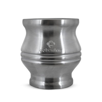TermoColador – copo térmico para yerba mate – 190 ml (prateado)