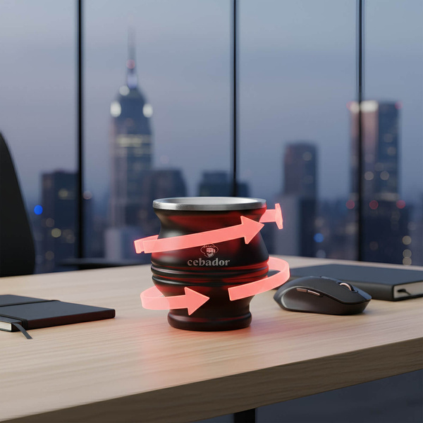 TermoColador – copo térmico para yerba mate – 190 ml (preto)