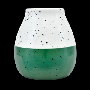 Conjunto de erva-mate Bombilla de cabaça de cerâmica Guarani