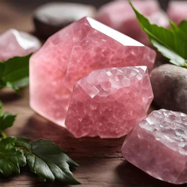 Quartzo Rosa (pedra bruta) 50 g
