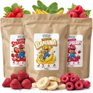 Kit de frutas liofilizadas FiloLilo 3×100g