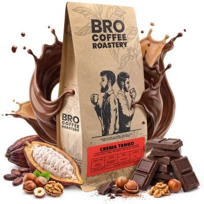 Bro Coffee Roastery – Café em grão inteiro Crema Tango 1 kg