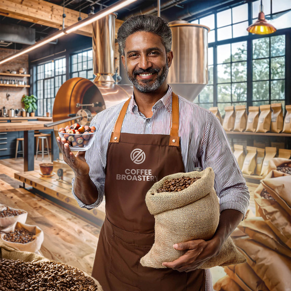 Bro Coffee Roastery - Café em grão inteiro India Karnataka Premium 400g
