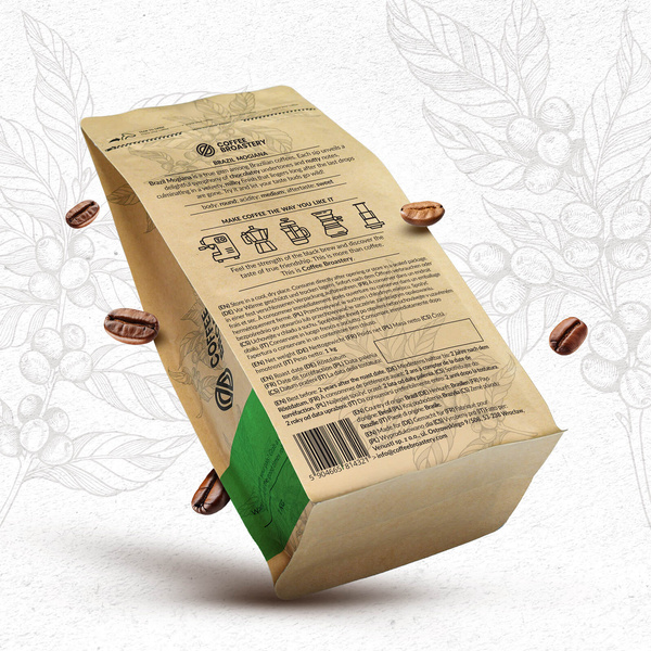 Coffee Broastery - Café em grão inteiro Brazil Mogiana Premium 1kg