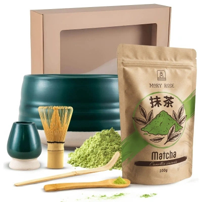 Conjunto de chá Matcha para oferta