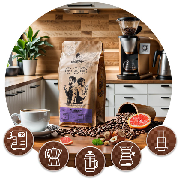 Conjuto de Bro Coffee Roastery Nicaragua Colibrí Azul 3x1kg (3kg)