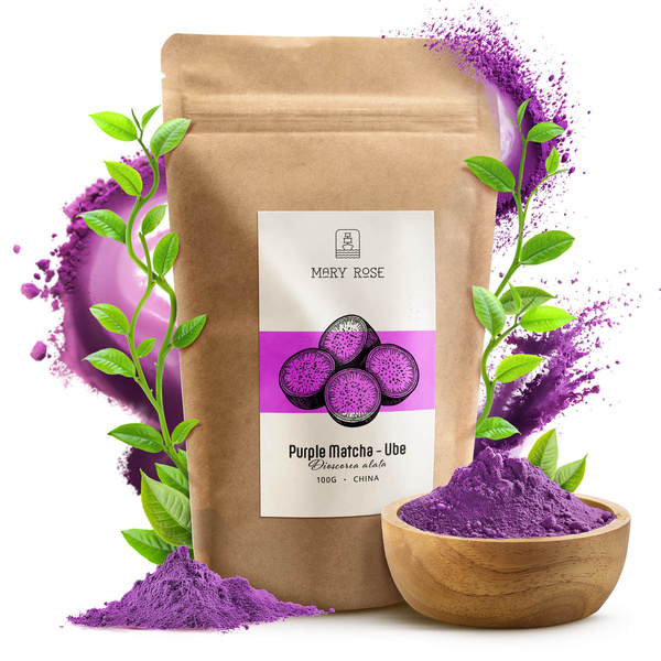 Mary Rose – Purple Matcha – Ube (em pó) 100 g