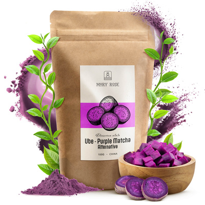 Mary Rose – Purple Matcha Alternative – Ube (em pó) 100 g
