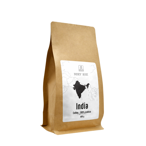 Mary Rose - café em grão inteiro Índia Karnataka premium 400g
