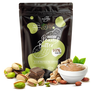 Nustino – Manteiga de amendoim em pó – Pistachio & Chocolate (sem adição de açúcar) 400 g