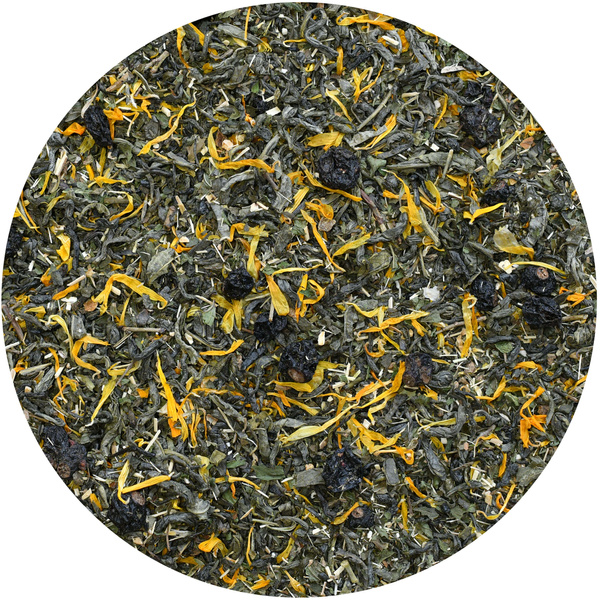 Conjunto para Peixes: chá do zodíaco + pedra mágica