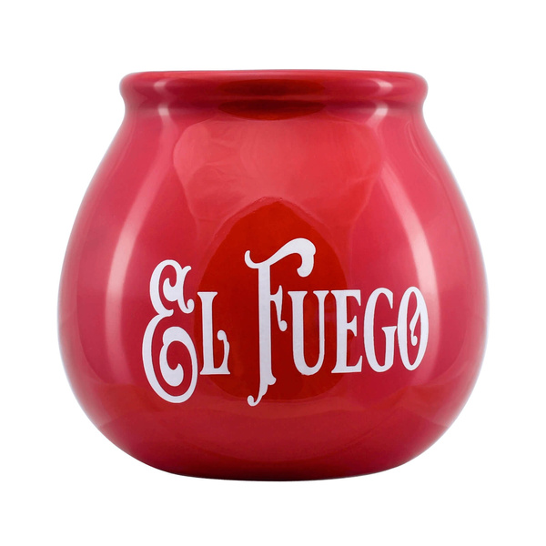 Conjuto de Erva Mate: El Fuego Elaborada 1kg + Calabaza + Bombilla