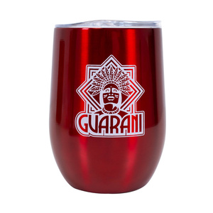 TermoLid – copo térmico para erva mate com tampa – Guarani (vermelho) – 350 ml