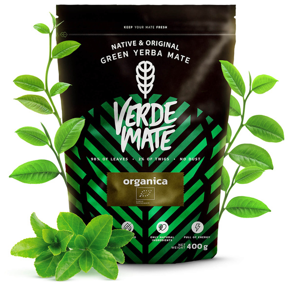 Conjuto de Erva Mate Verde Mate 400g 0,4kg Calabaza + Bombilla