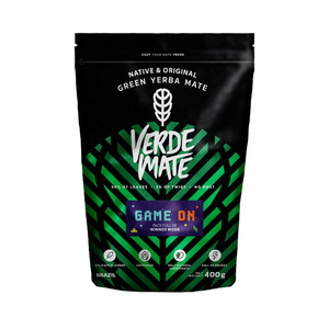 Verde Mate Green Game On 0,4 kg – erva mate para gamers com sabor de bebida energética