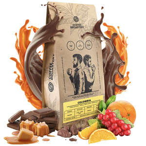 Bro Coffee Roastery - Café em grão inteiro Colombia Medellin Premium 400g