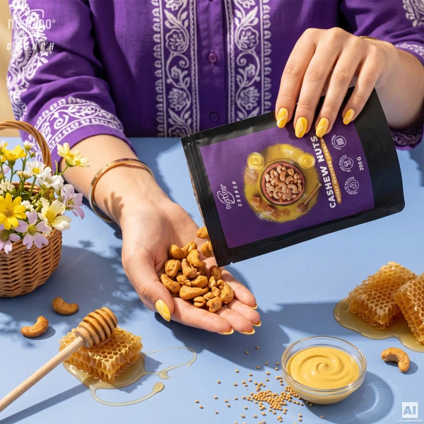 Nustino Crunch – Cajus torrados – Honey Mustard Crunch 200 g