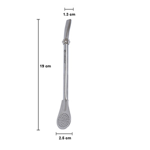 Bombilla LIZA com anel de prata