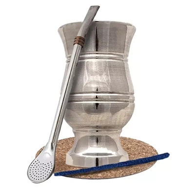 Conjunto de acessórios para erva mate: Palo Santo + Bombilla