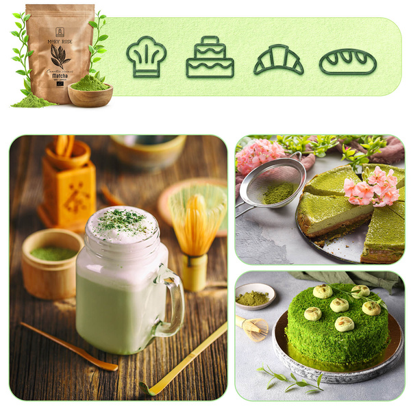 Mary Rose – Chá verde Matcha japonês (BIO) 1 kg