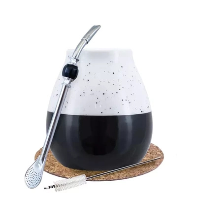 Conjunto de Erva-Mate: Calabaza + Bombilla