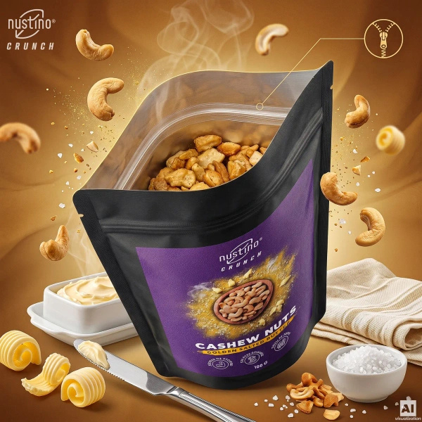 Nustino Crunch – Cajus torrados – Golden Salted Butter 100 g