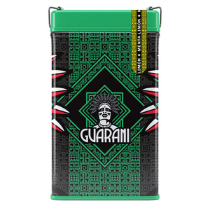 Yerbera – Lata metálica + Guarani Menta Limón 0,5 kg