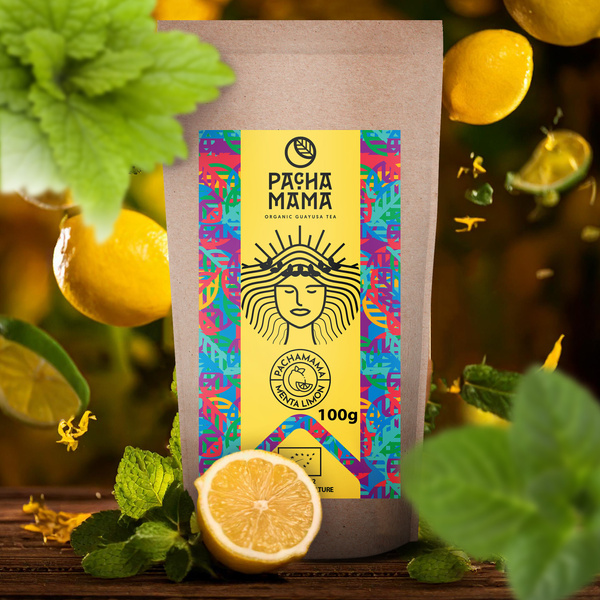 Guayusa Pachamama Menta Limon 100 g (orgânica)